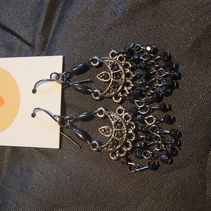 Beaded Dangling Earrings